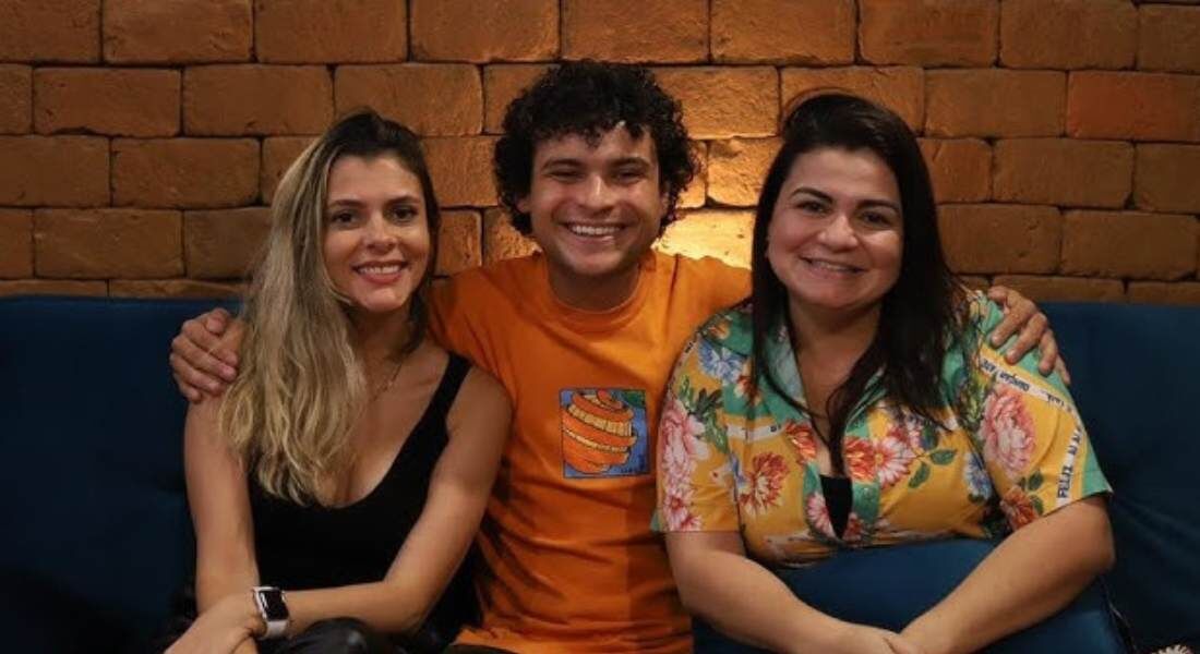 Mila Costa, Max Petterson e Morgana Camila