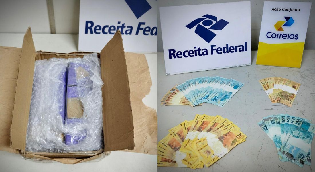 Material foi encontrado em encomendas postais nos Correios no Recife