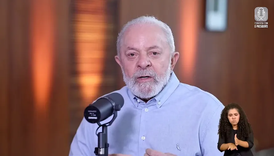 Lula faz live na manhã desta terça-feira 