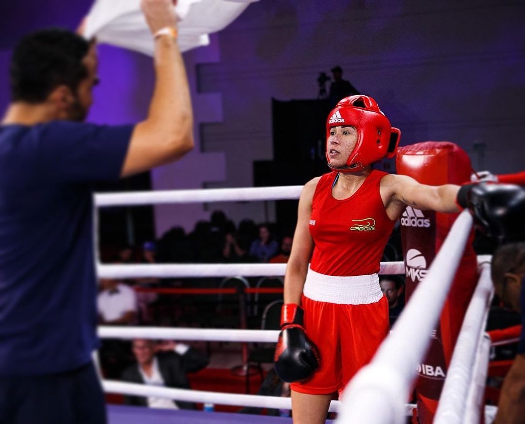 Caroline Almeida, boxeadora pernambucana