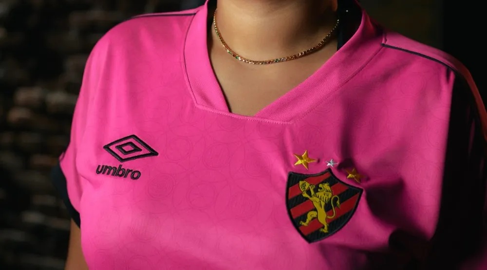 Nova camisa do Sport em homenagem ao Outubro Rosa