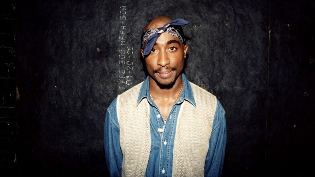 O rapper Tupac Amaru Shakur, conhecido por 2Pac