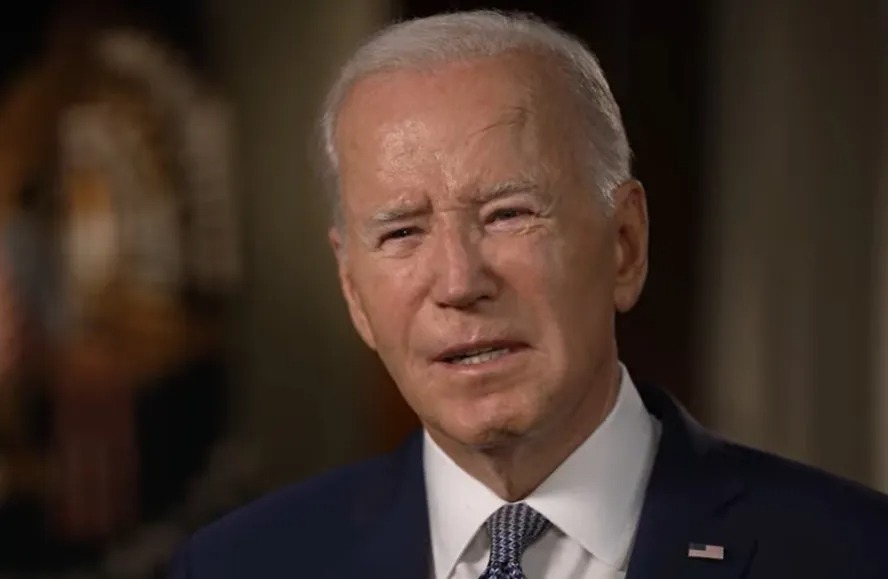 Presidente dos EUA, Joe Biden, em entrevista ao "60 Minutes"