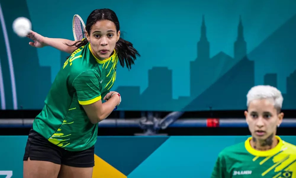 Brasil garantiu o bronze no badminton com Juliana Viana e Sânia Lima