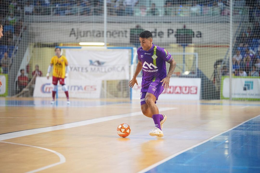 Cleber André, ala brasileiro do Mallorca Palma Futsal