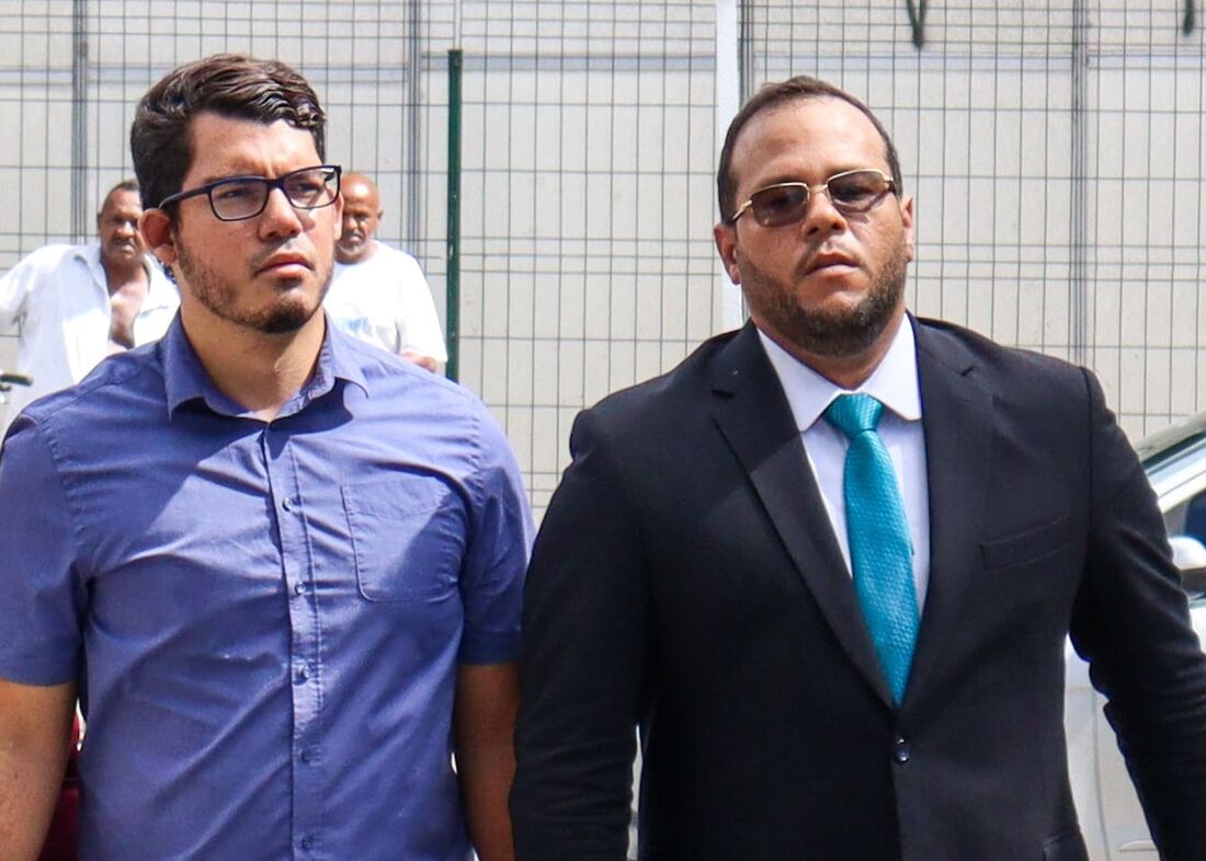 Danilo Paes da Silva e advogado Rafael Nunes