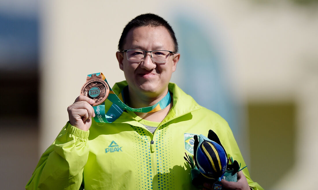 Felipe Wu garante o bronze para o Brasil