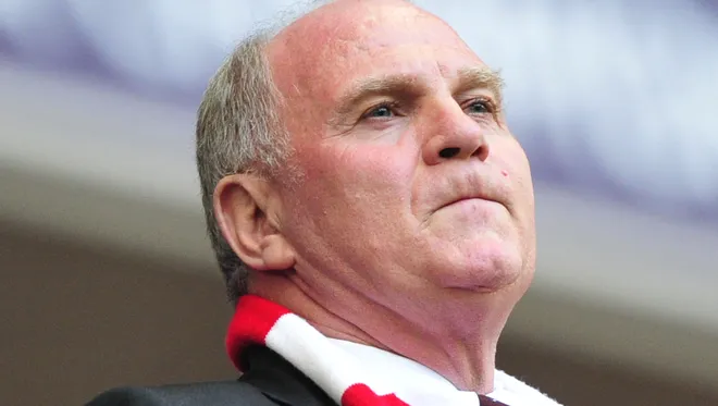 Uli Hoeness, presidente de honra do Bayern de Munique