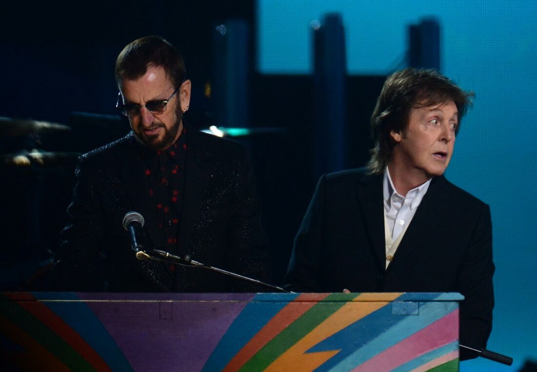 Ringo Star e Paul McCartney