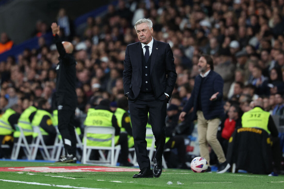 Carlo Ancelotti, técnico do Real Madrid