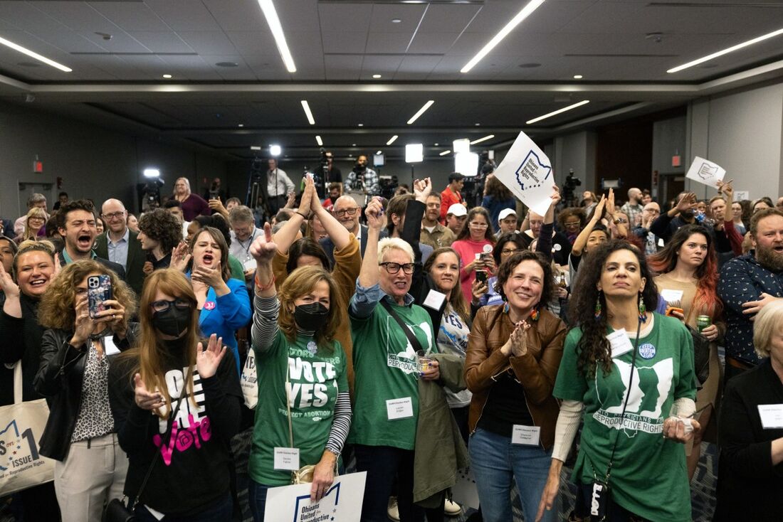 Os defensores do direito ao aborto comemoram a vitória