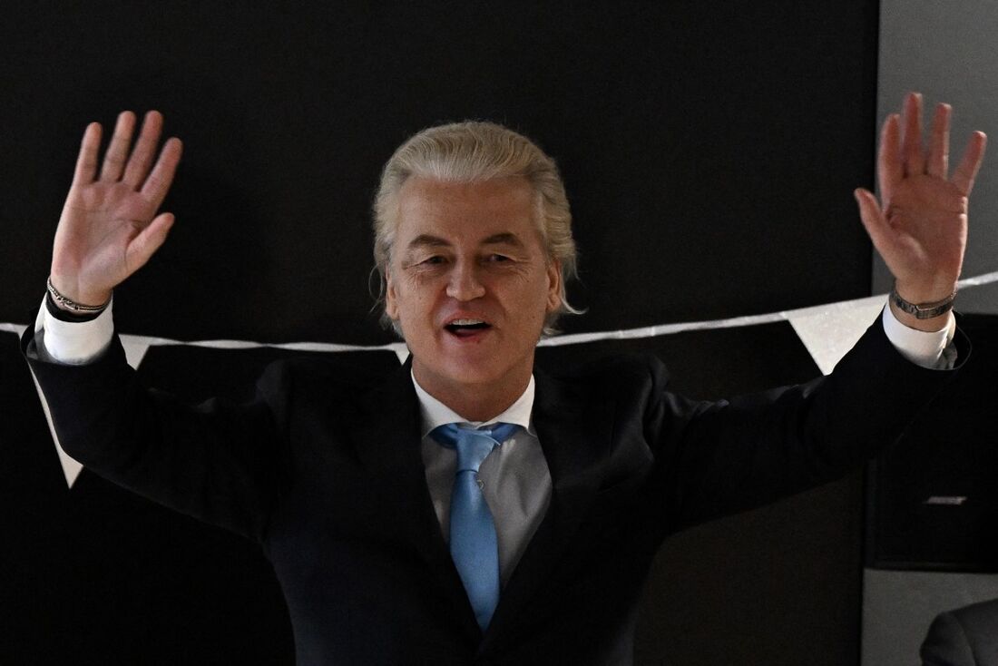 O líder do Partido para a Liberdade, Geert Wilders