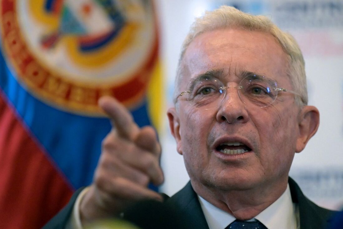 Álvaro Uribe, ex-presidente da Colômbia