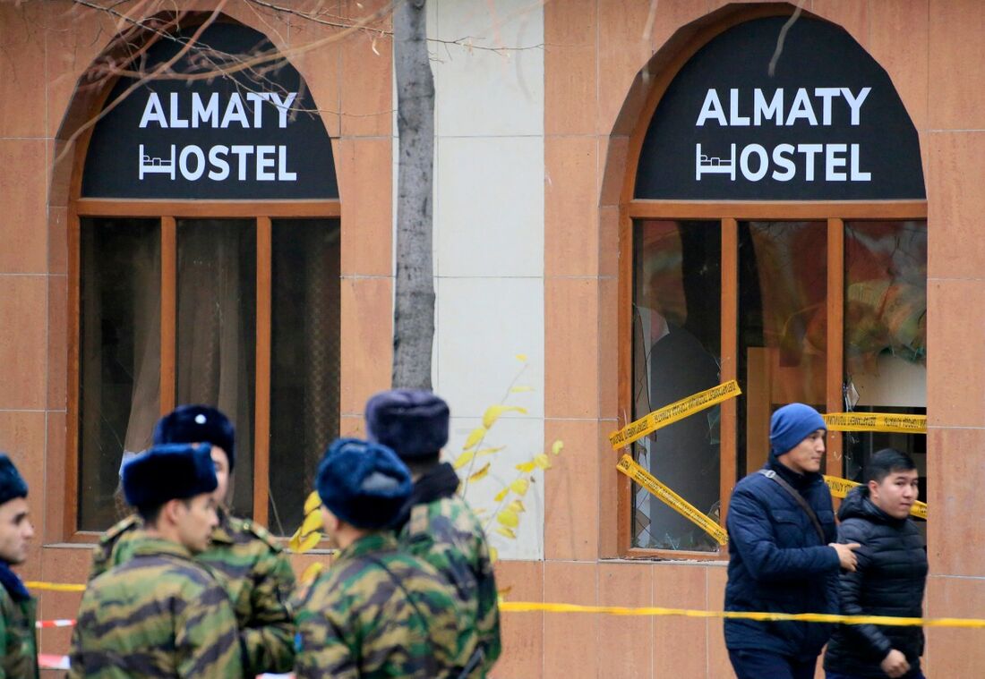 O departamento de emergência afirmou que 72 pessoas estavam no hotel no momento do incêndio 