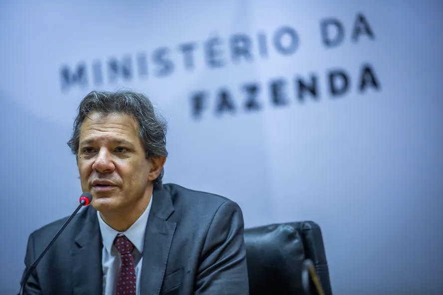 O ministro da Fazenda, Fernando Haddad 