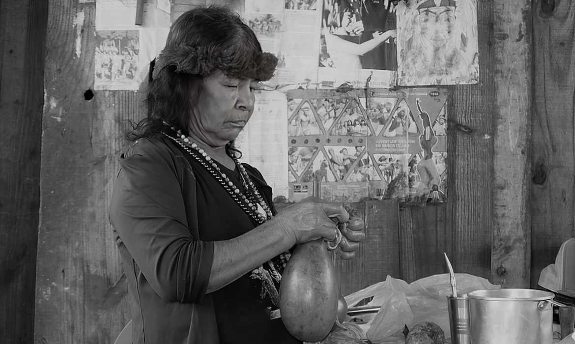 Líder Guarani-Kaiowá Damiana Cavanha