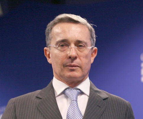 Ex-presidente colombiano Álvaro Uribe 