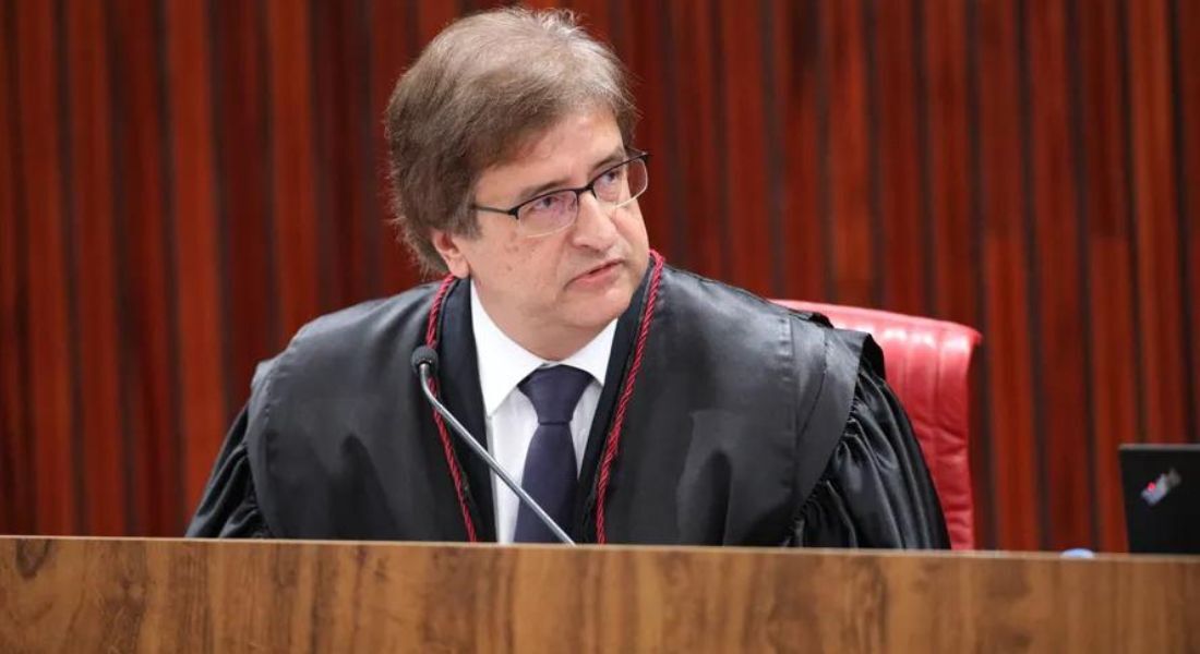 O vice-procurador eleitoral Paulo Gonet durante o julgamento do ex-presidente Jair Bolsonaro no TSE