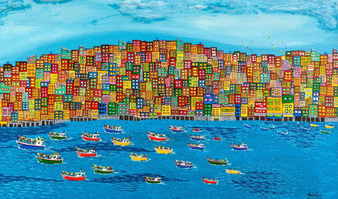 Quadros de Arnóbio Escorel serão exibidos em exposição no Palácio do Comércio, Bairro do Recife