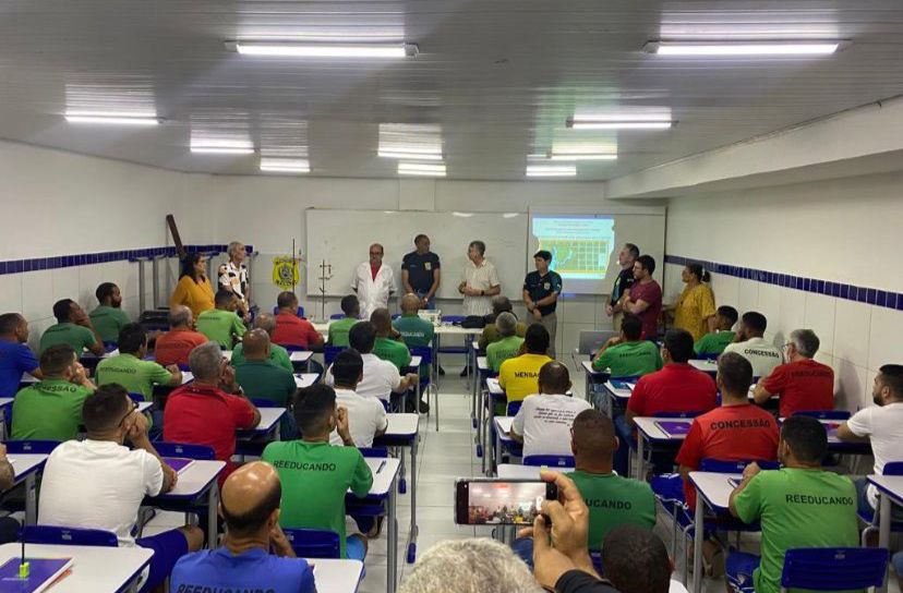 Sala de aula de reeducandos