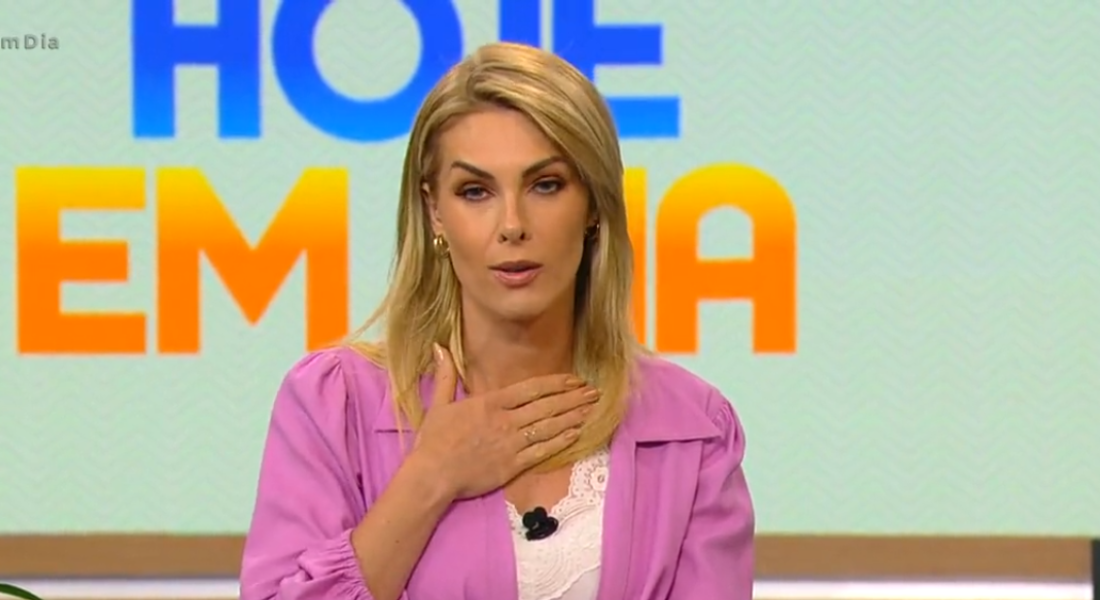 Ana Hickmann usou final do Hoje em Dia para falar sobre o caso