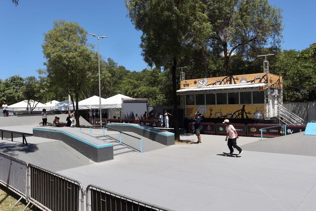 Pista destinada para a modalidade Street no STU Recife 