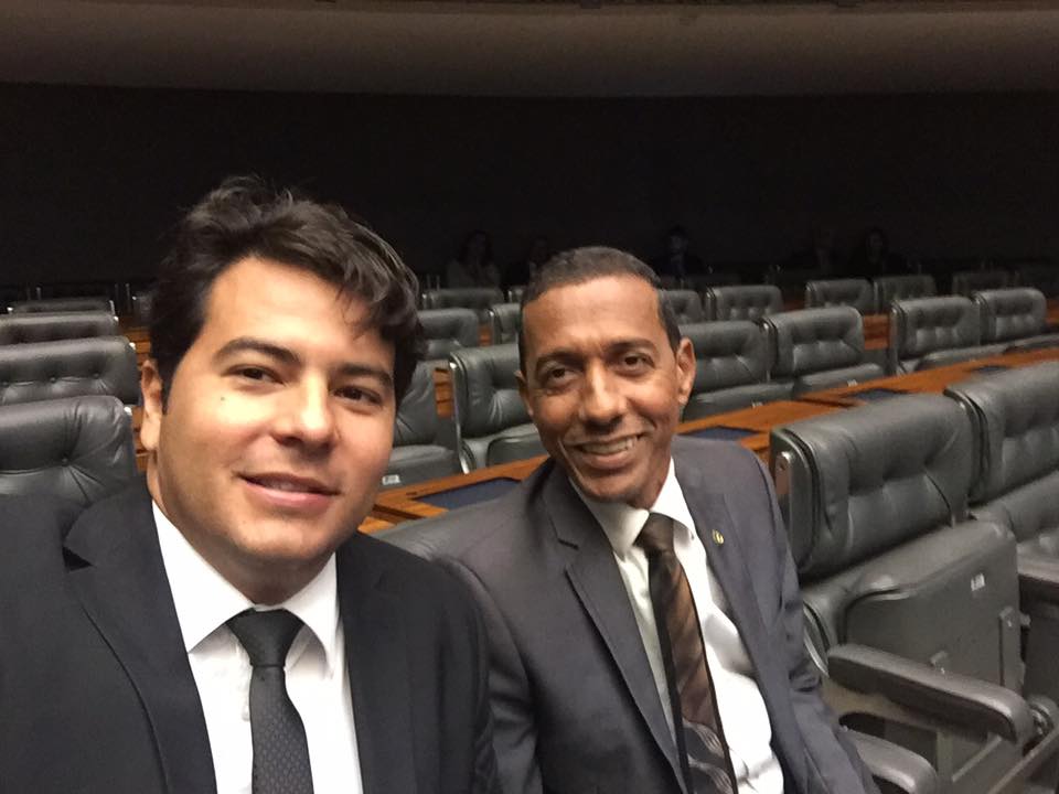 Márcio Botelho e Professor Lupércio