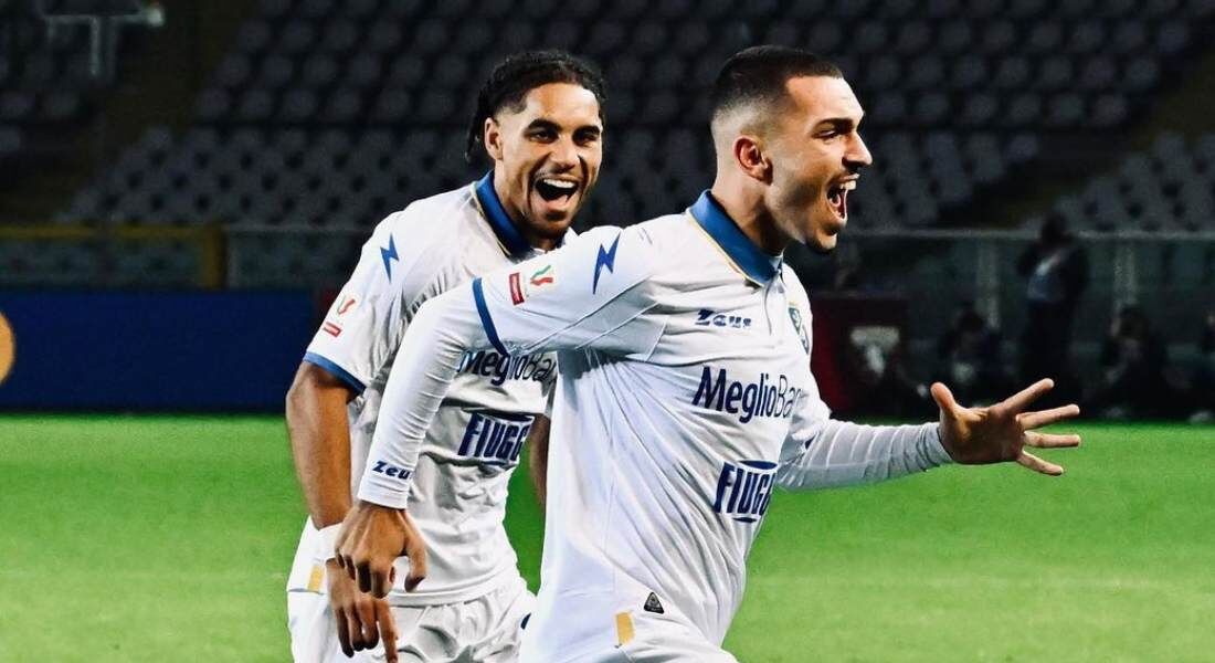 O Frosinone se classificou para as oitavas de final da Copa da Itália