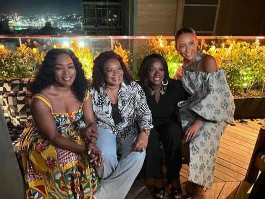 Angela Bassett, Margareth Menezes, Viola Davis e Taís Araújo 