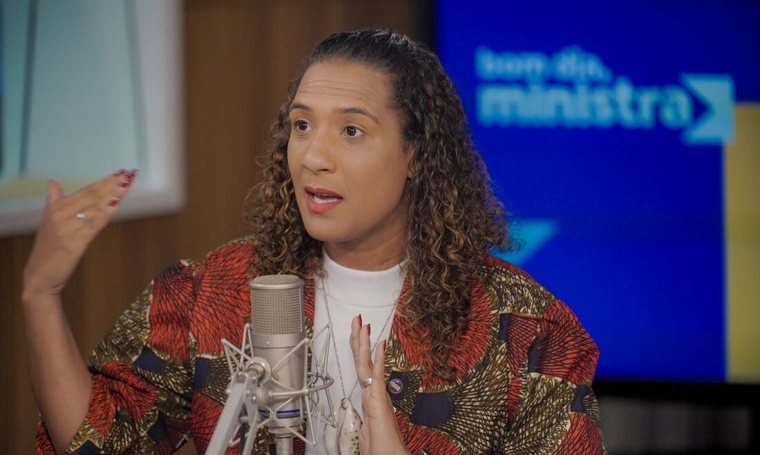 Anielle Franco no programa 'Bom dia, ministra'