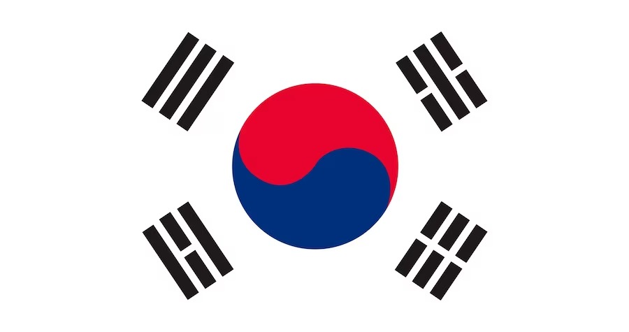 Bandeira da Coreia do Sul