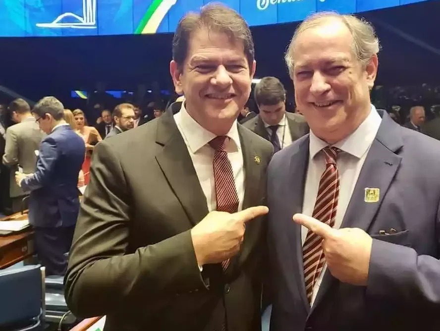 Os irmãos Cid e Ciro Gomes, em 2019 