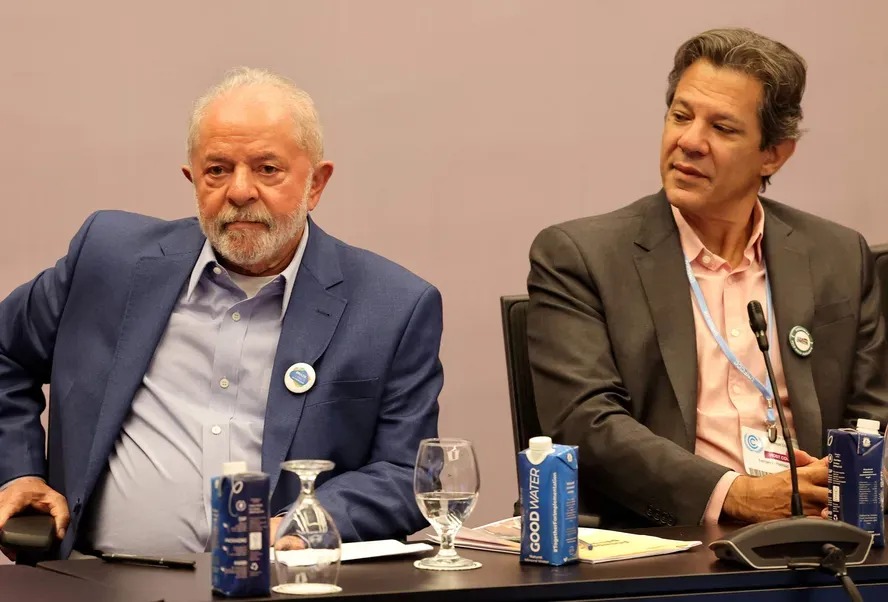 Lula e Fernando Haddad 