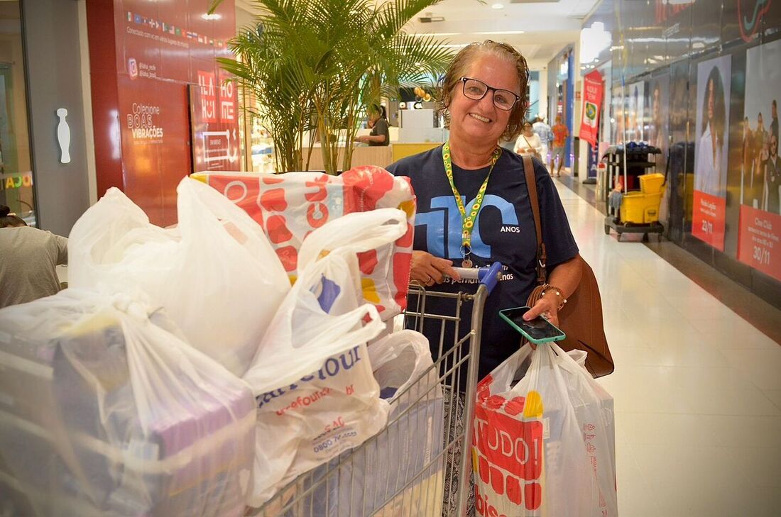 Para Uleide Soares, eletrodomésticos, produtos de limpeza e de higiene pessoal são os mais em conta