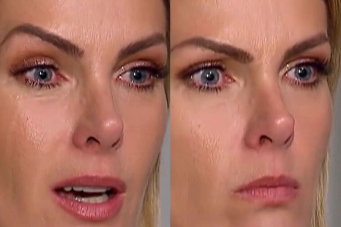 Ana Hickmann em entrevista ao Domingo Espetacular