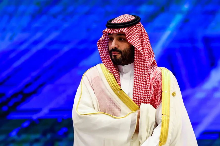 O príncipe herdeiro da Arábia Saudita, Mohammad bin Salman