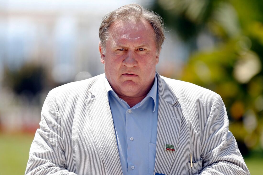 Ator francês e recém-formado cidadão russo Gerard Depardieu