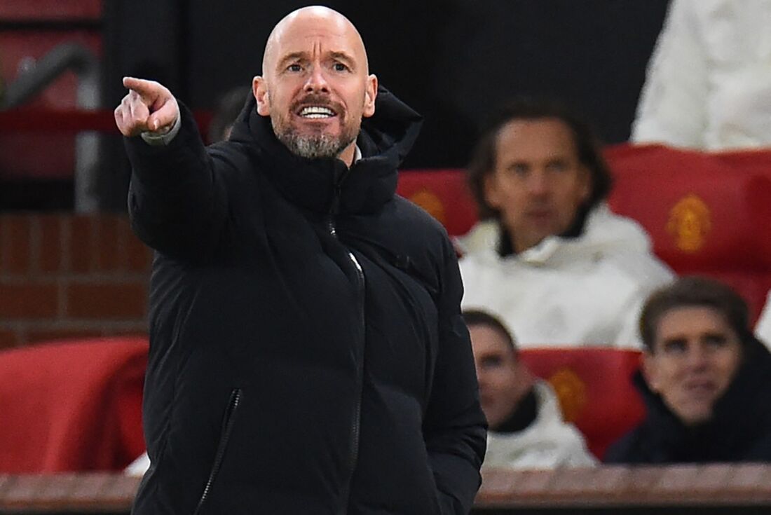 Erik Ten Hag, treinador do Manchester United