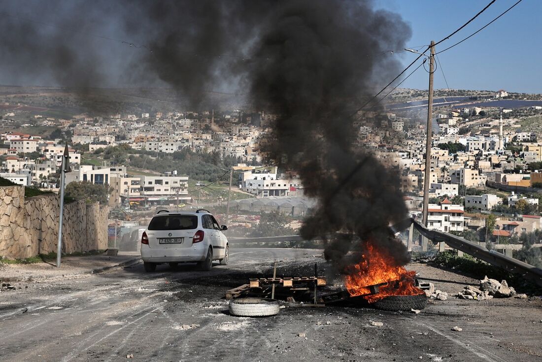 Centro de refugiados palestinos em Gaza