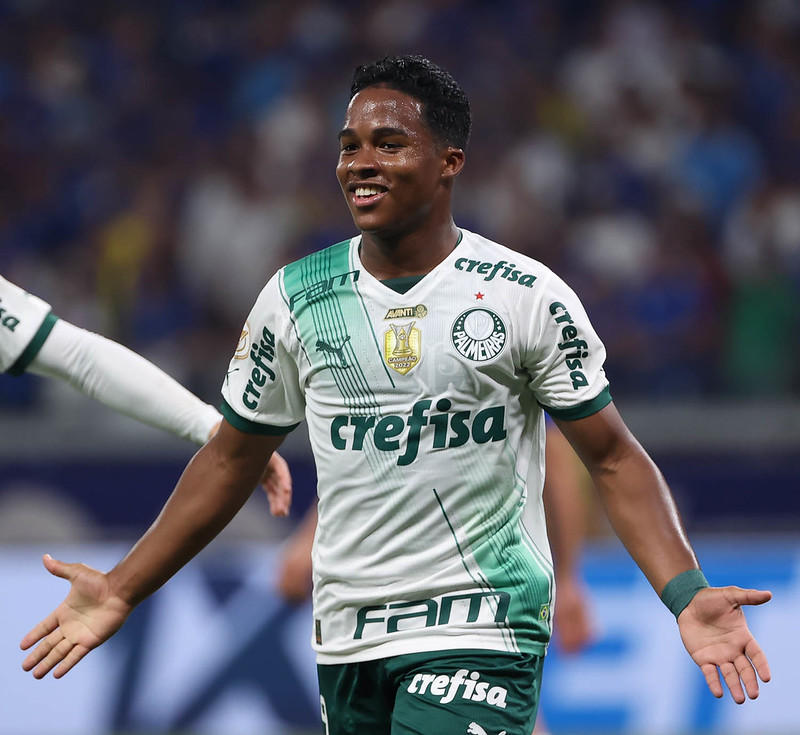 VÍDEO: Veja os gols de Endrick pelo Palmeiras no Brasileirão 2023