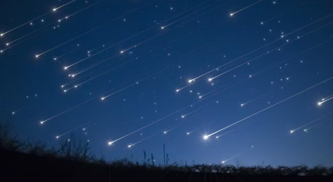 Durante a chuva Geminídeas, é possível ver 150 meteoros caindo por hora