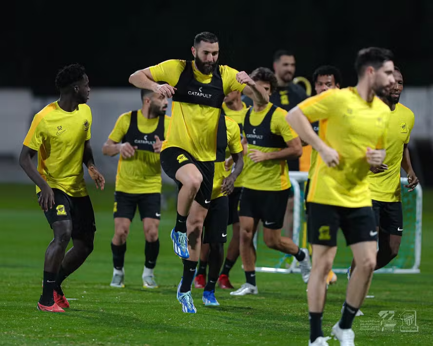 Benzema foi ausência em treinamentos do Al-Ittihad