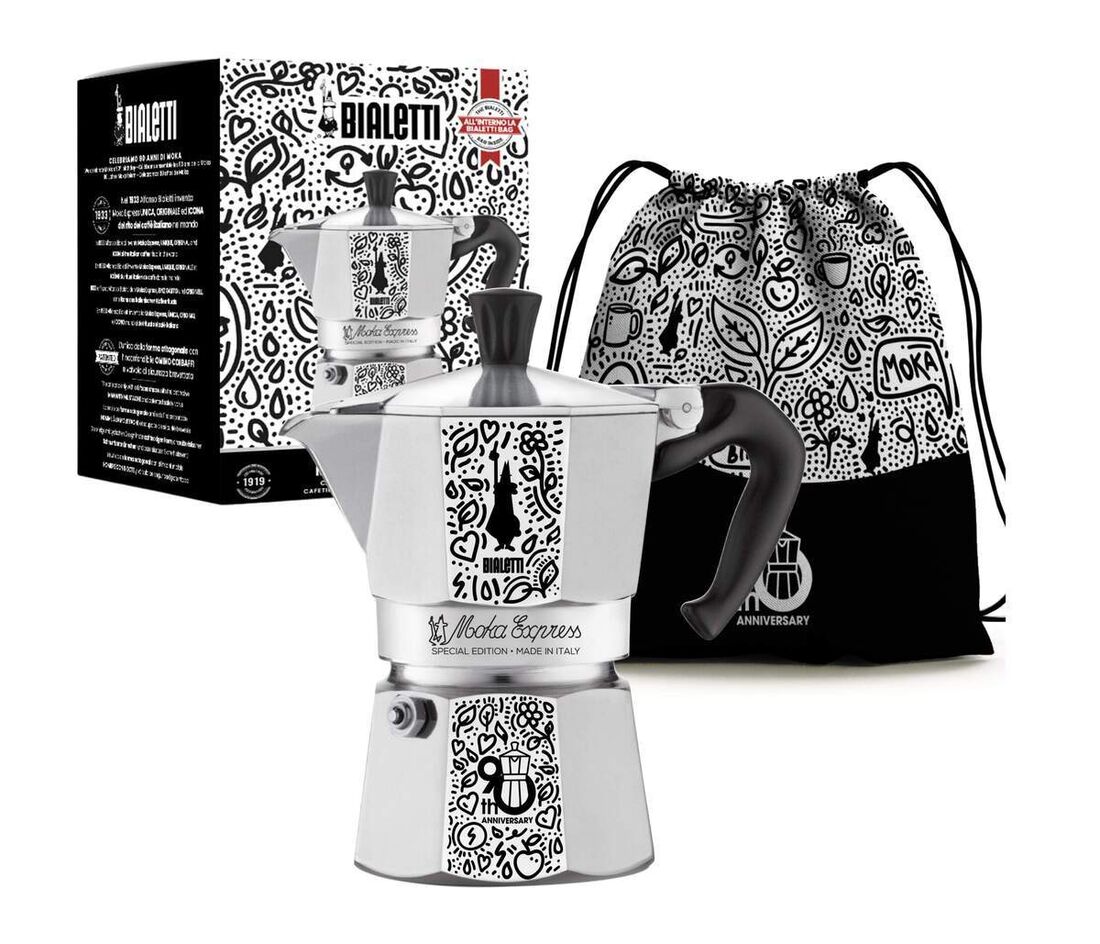 Moka Espress Doodle Art