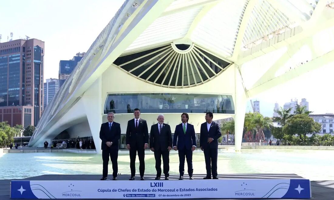 Presidentes dos países integrantes do Mercosul