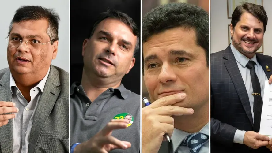 Sabatina com Flávio Dino terá os senadores Sergio Moro, Flávio Bolsonaro e Do Val 