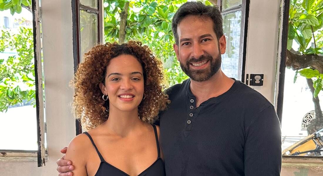 Laís Senna e Caique Ferraz serão Maria e José do "Baile do Menino Deus"