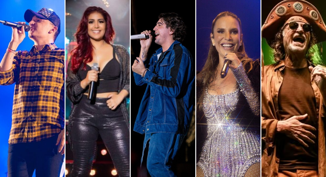 João Gomes, Priscila, Nattan, Ivete e Alceu são algumas das atrações da virada no Recife