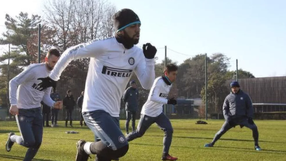 Gabigol durante sua passagem pela Inter de MIlão 