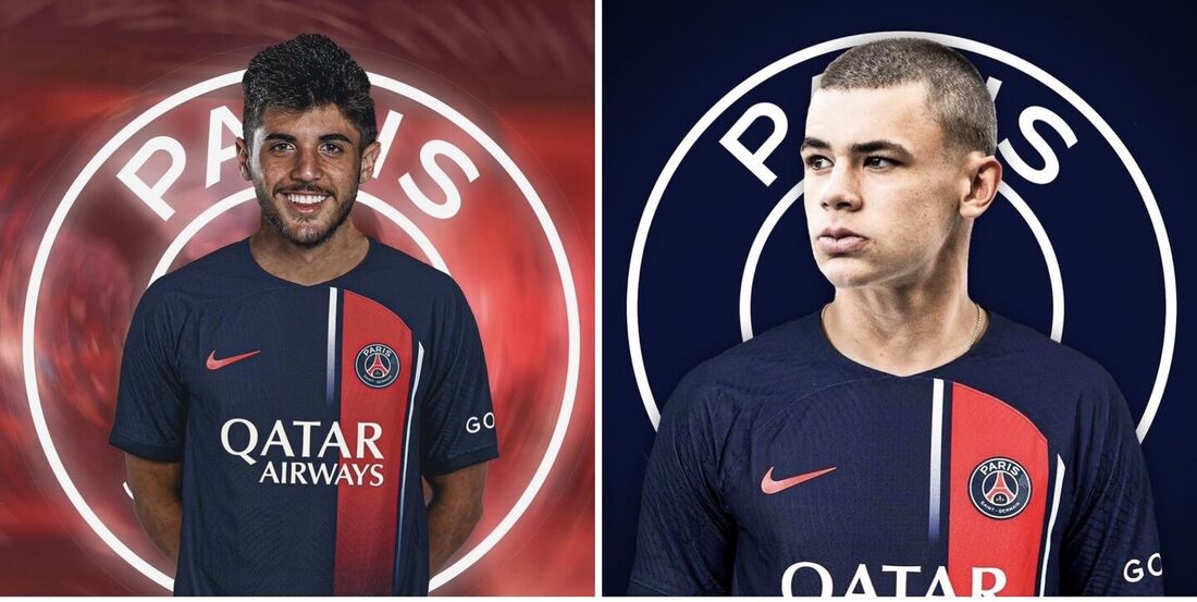 Beraldo e Moscardo, dois jovens brasileiros que o PSG aposta para as próximas temporadas 