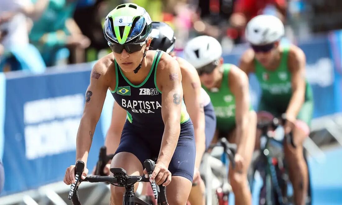 Triatleta brasileira, Luisa Baptista